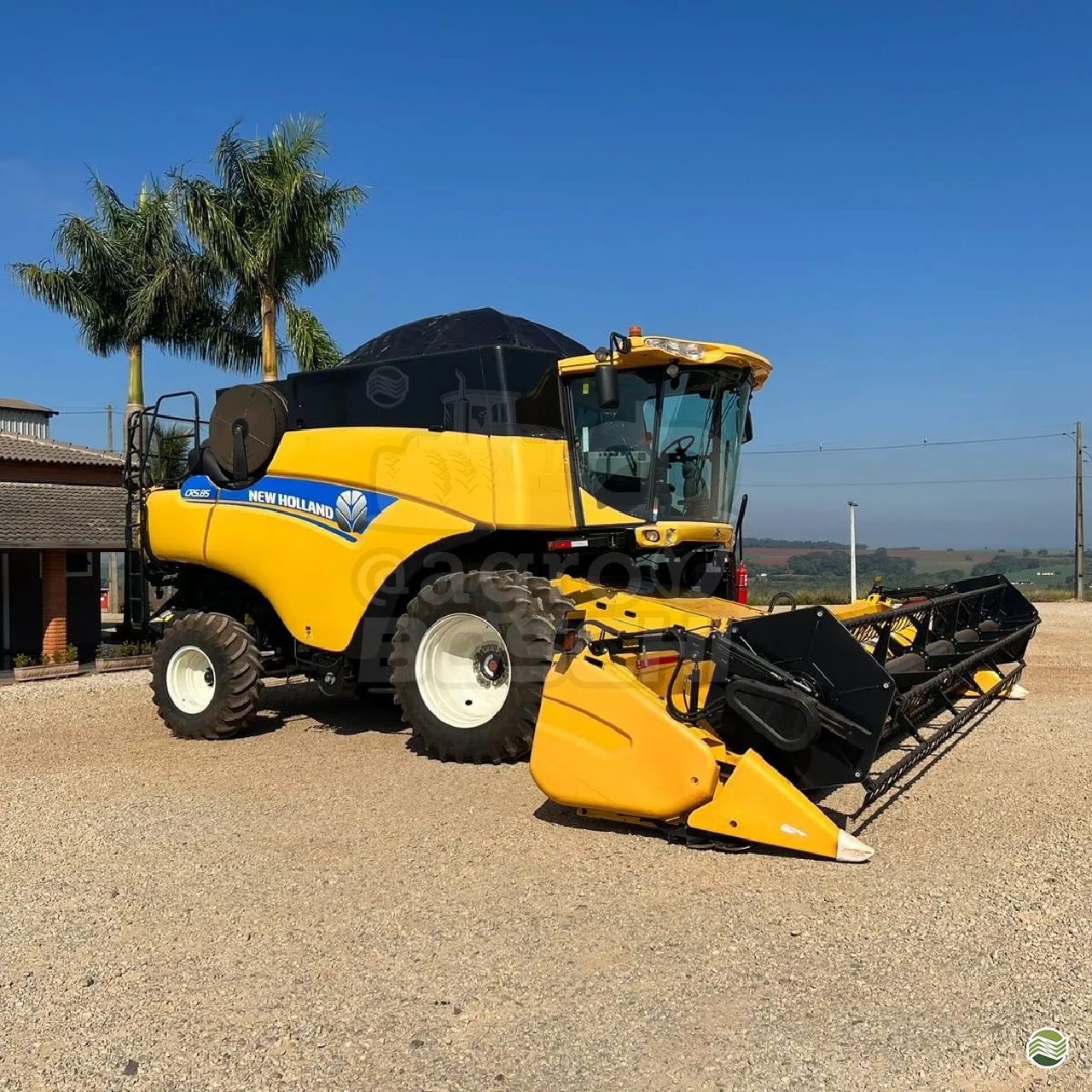 COLHEITADEIRA NEW HOLLAND CR 5.85 AgroBoschi SAO JORGE DO IVAI PARANÁ PR